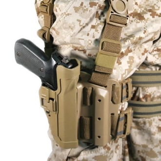 Blackhawk Duty Holster SERPA Level3 for Glock 17 Black Right