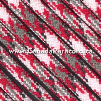 100FT Type III Red/White/Blue Paracord 550 Parachute Cord 7 Strand Made In  USA