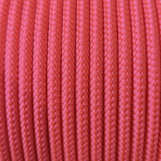 Pink  1/4 Double Braid Polyester Halter and Yacht Rope